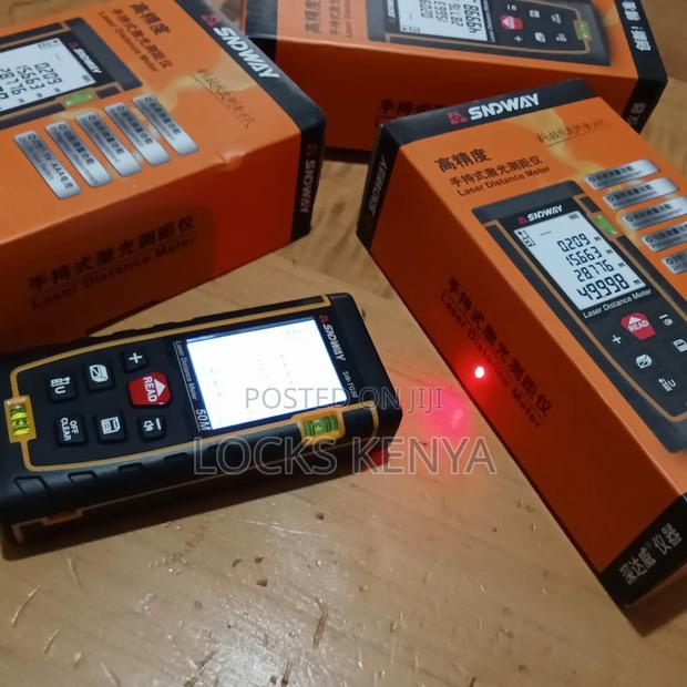 Laser Distance Meter With Switchable Units - main view