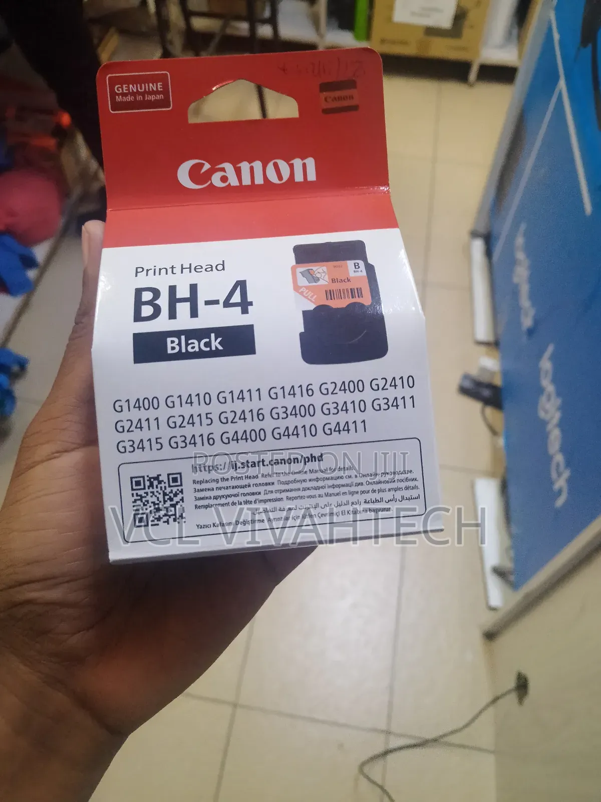 Canon Bh-4 Printhead Black