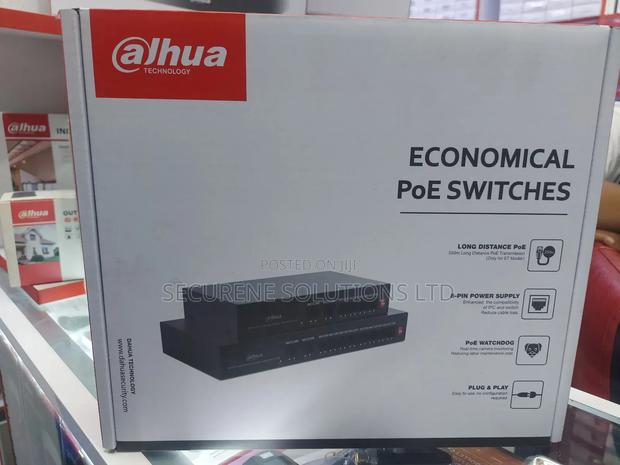 Dahua 4 Port POE Switch - main view