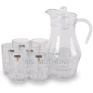 L4986 Arcopal 7pc Orient Water Set. 1pc 1.8ltr ,Jug 6pcs