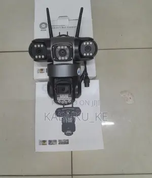 4G SIM 3 Lens 2MP PTZ Camera | Full HD Color Night Vision