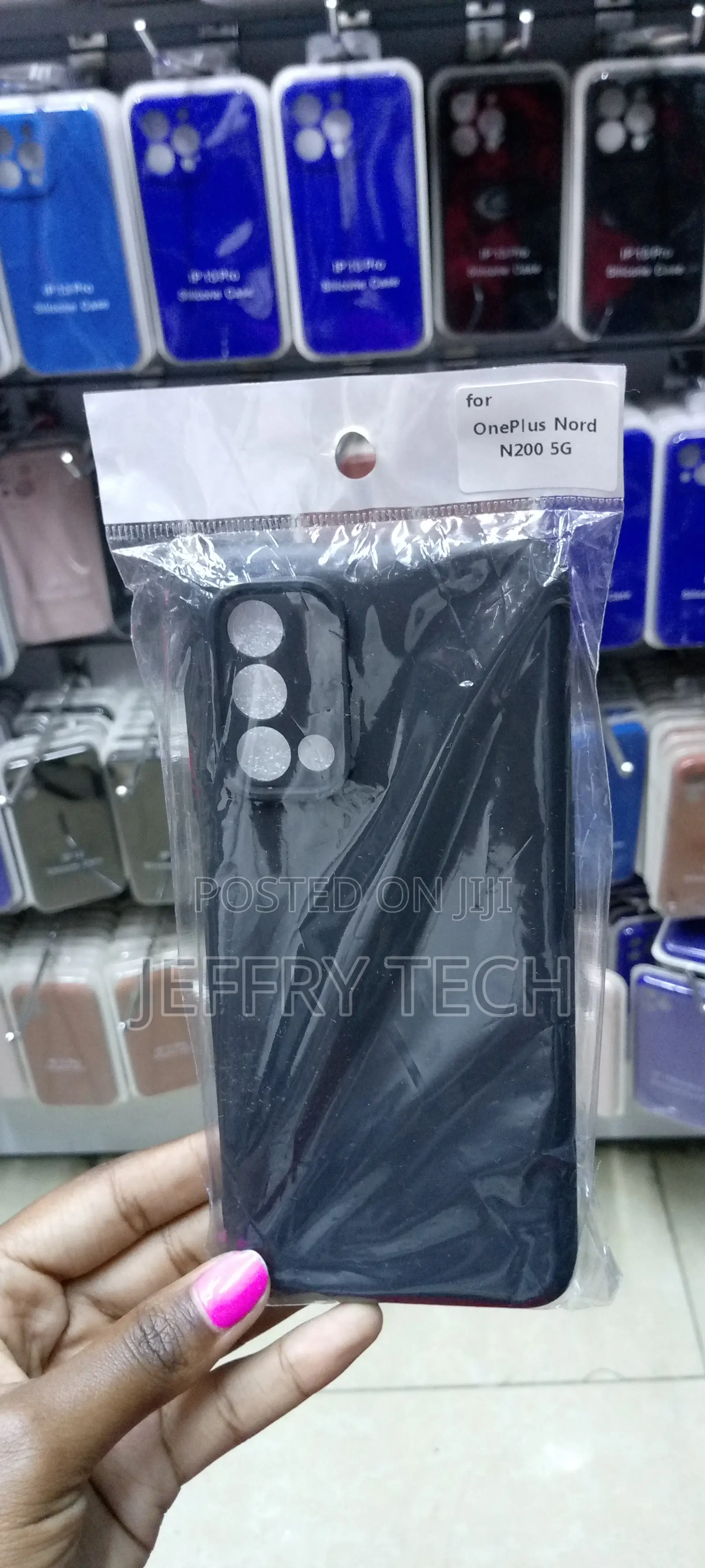 Oneplus Nord N200 Silicone Case, Soft Rubber Cover