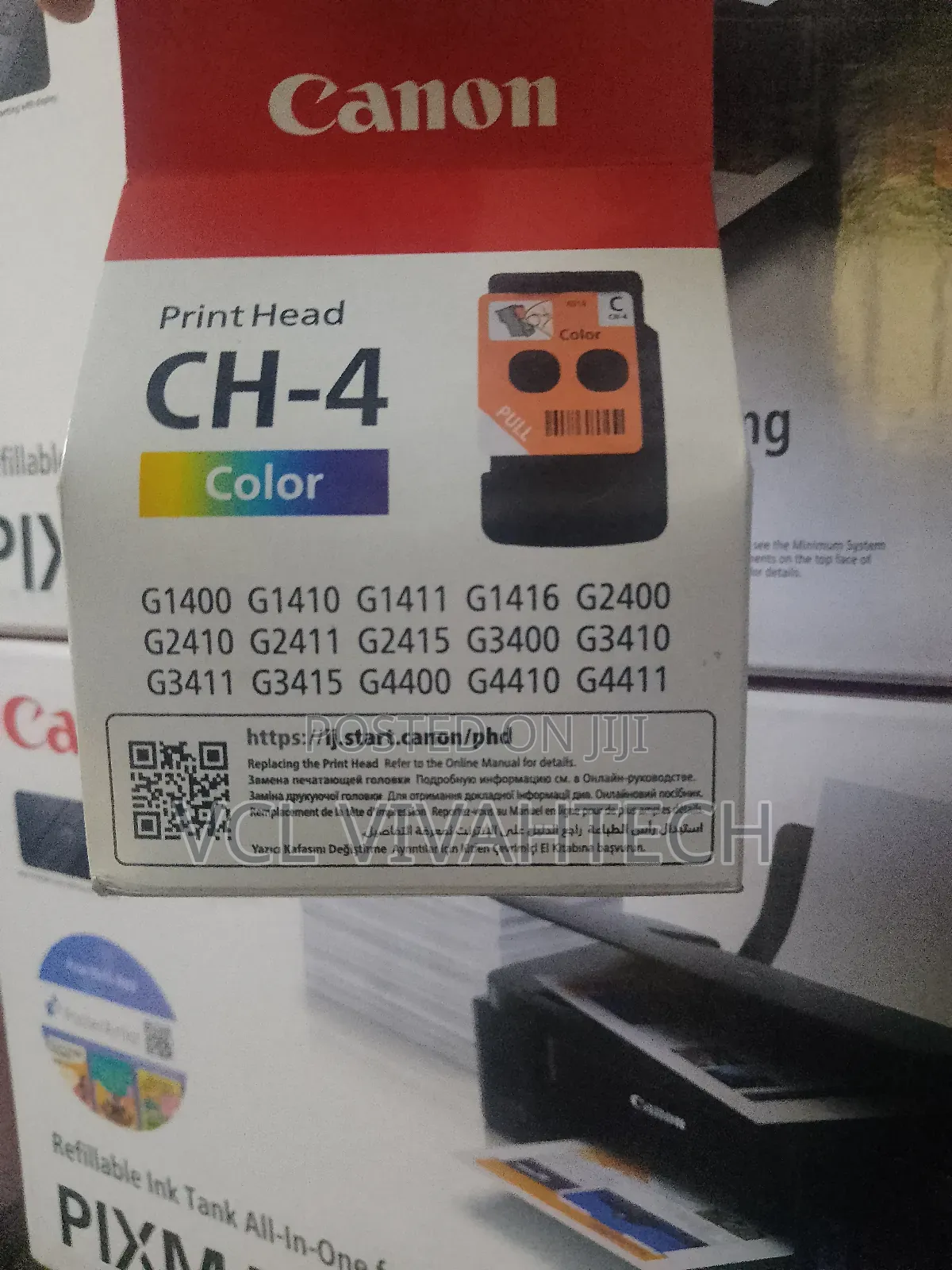 Canon Ch-4 Printhead Color