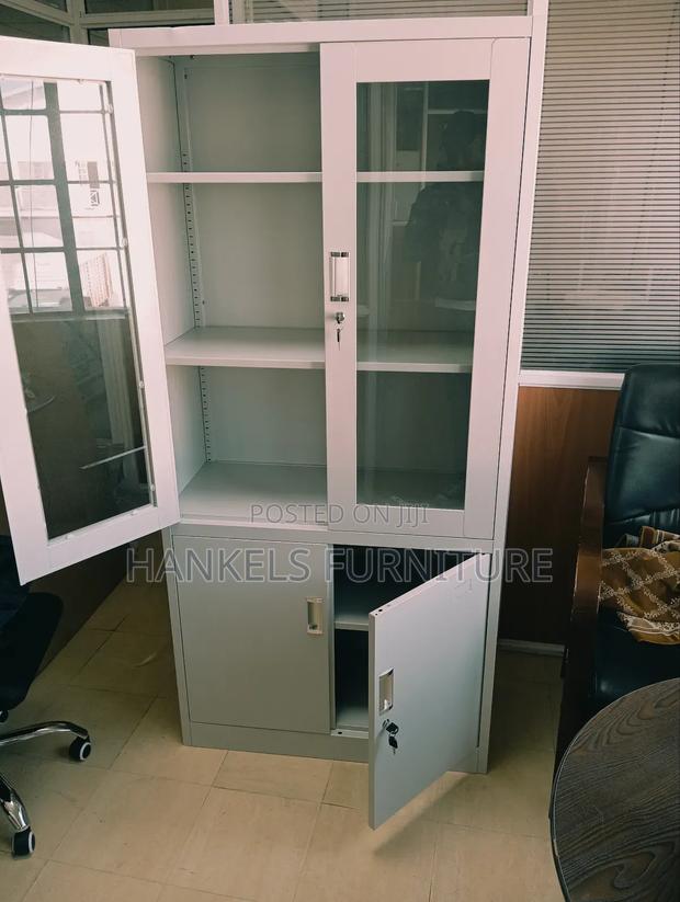 Half Glass Office Cabinet - thumbnail 3