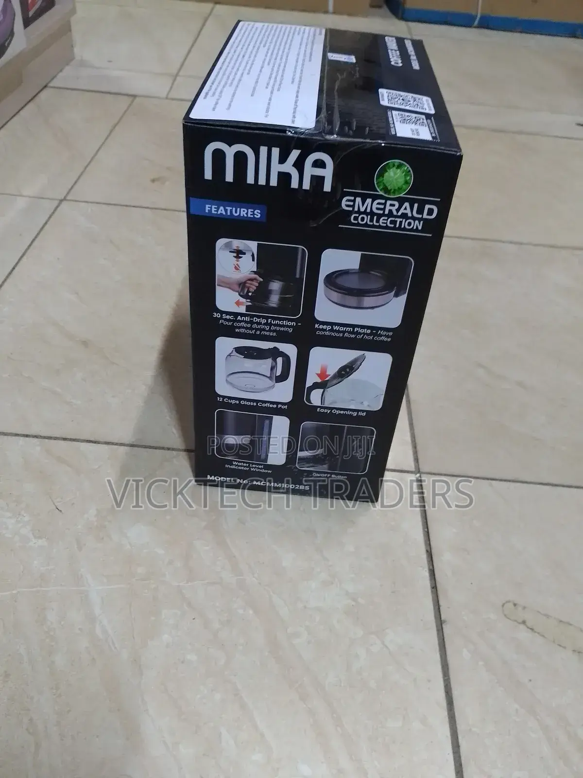Coffee Maker, Mika 1.5l Coffee Maker(12 Cups) Original