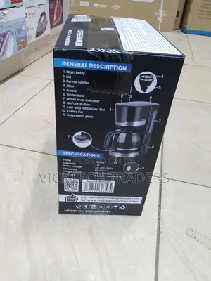 Coffee Maker, Mika 1.5l Coffee Maker(12 Cups) Original