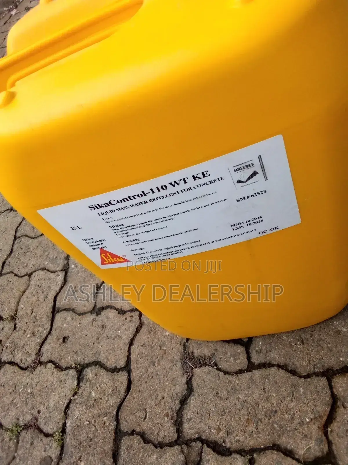 Waterproofing Sika Control 110