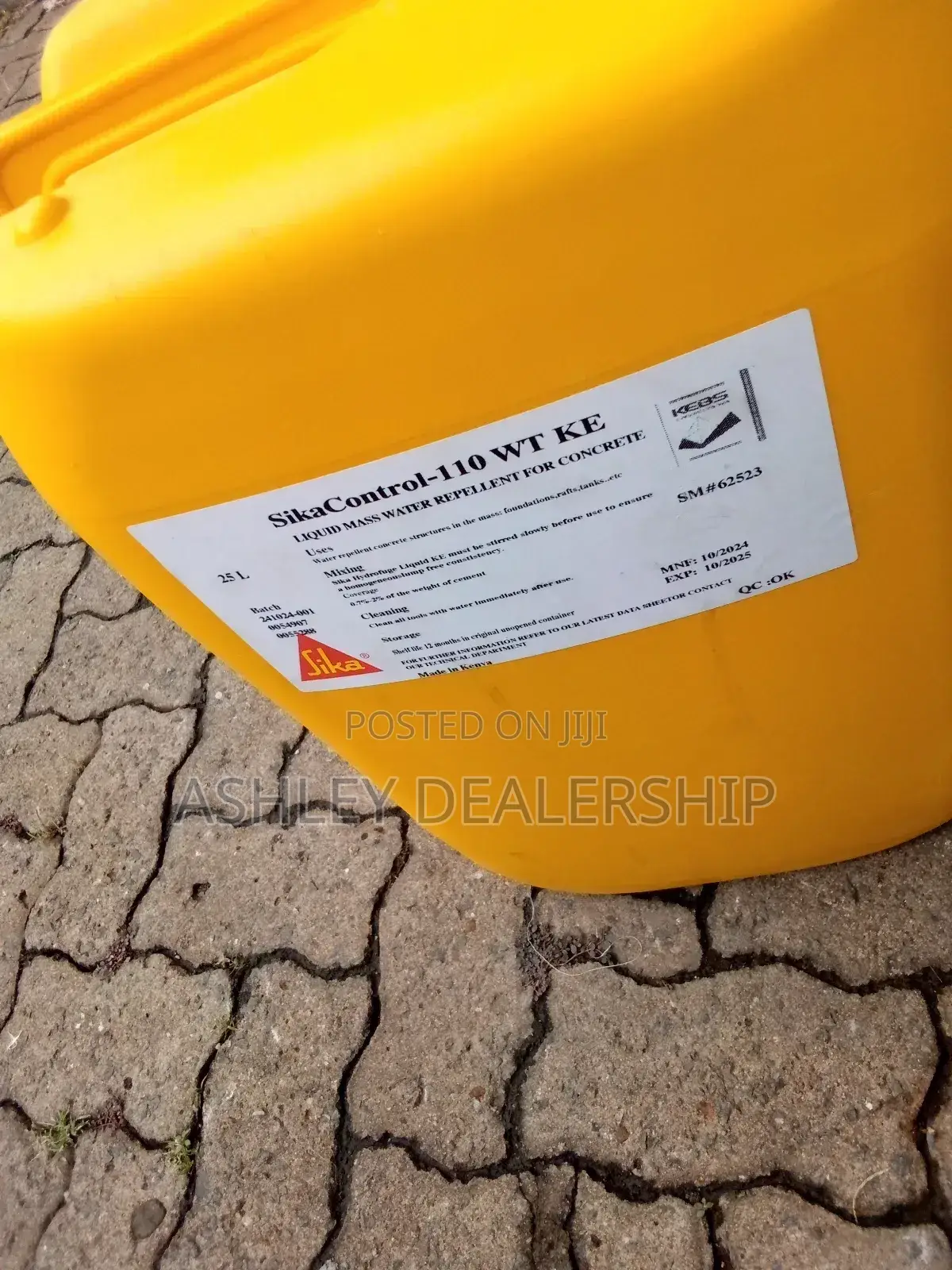 Waterproofing Sika Control 110