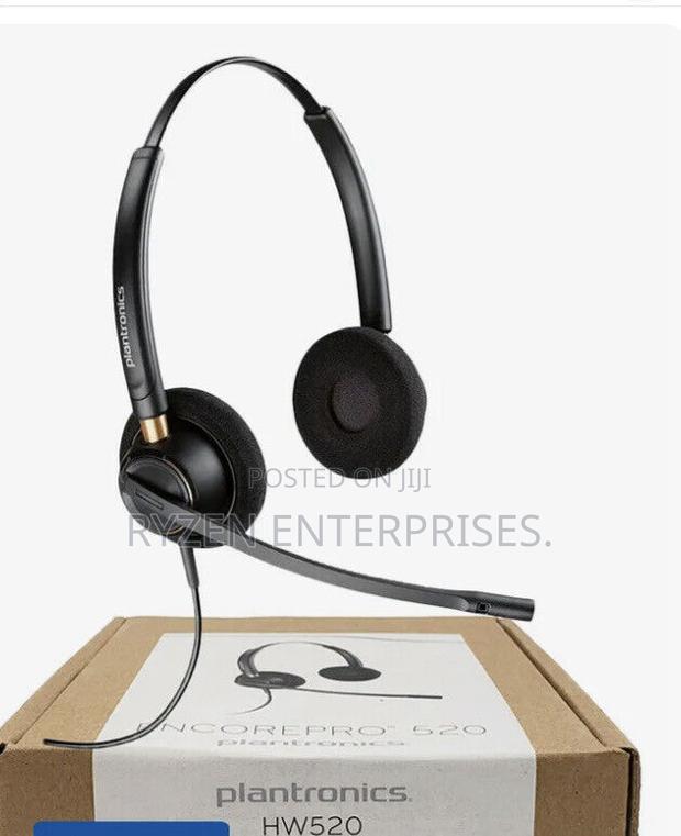 Platronics HW520 - Encore Pro STEREO Wideband Headset - main view