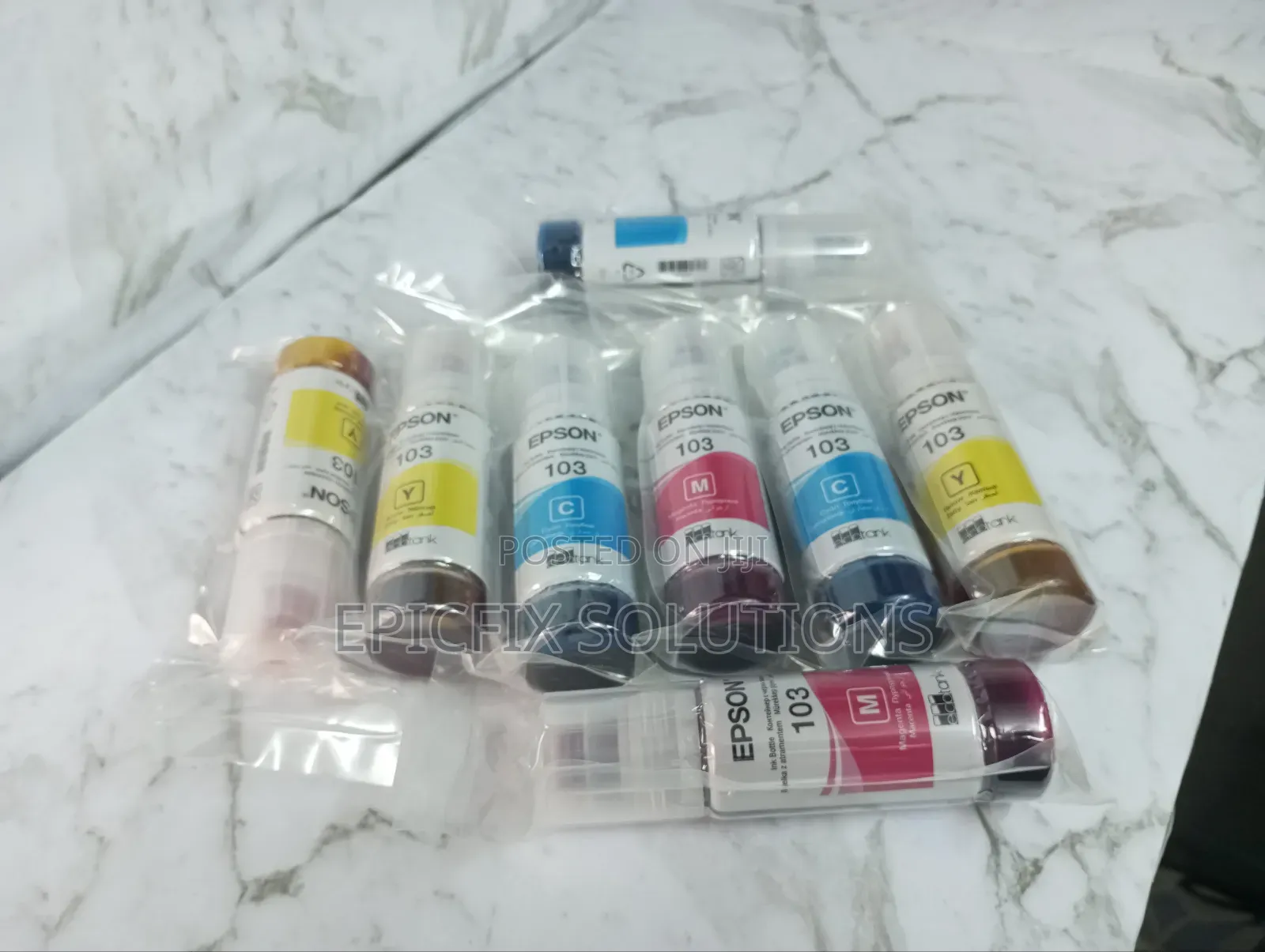 BK,C,Y,M for 3550 Ecotank Epson Printer
