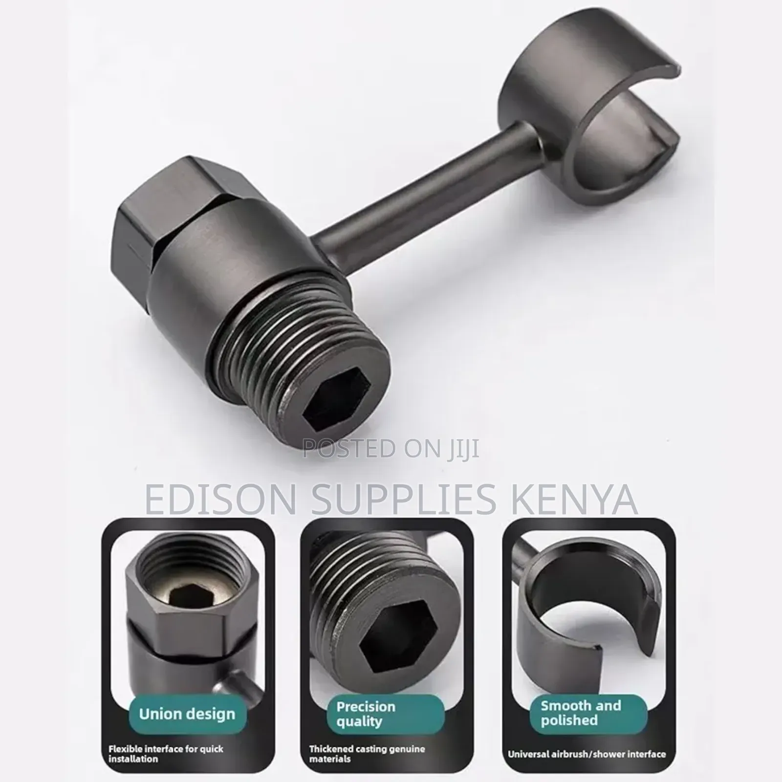 Black Arabic Shower With Angle Valve Shattaf Bidet Sprayers