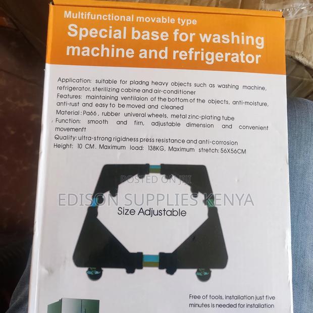 Movable Base Stand Fridge Washing Machine Stand With Wheels