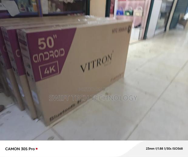 Vitron 50 Inches FHD Frameless Smart Android Tv Bluetooth - main view