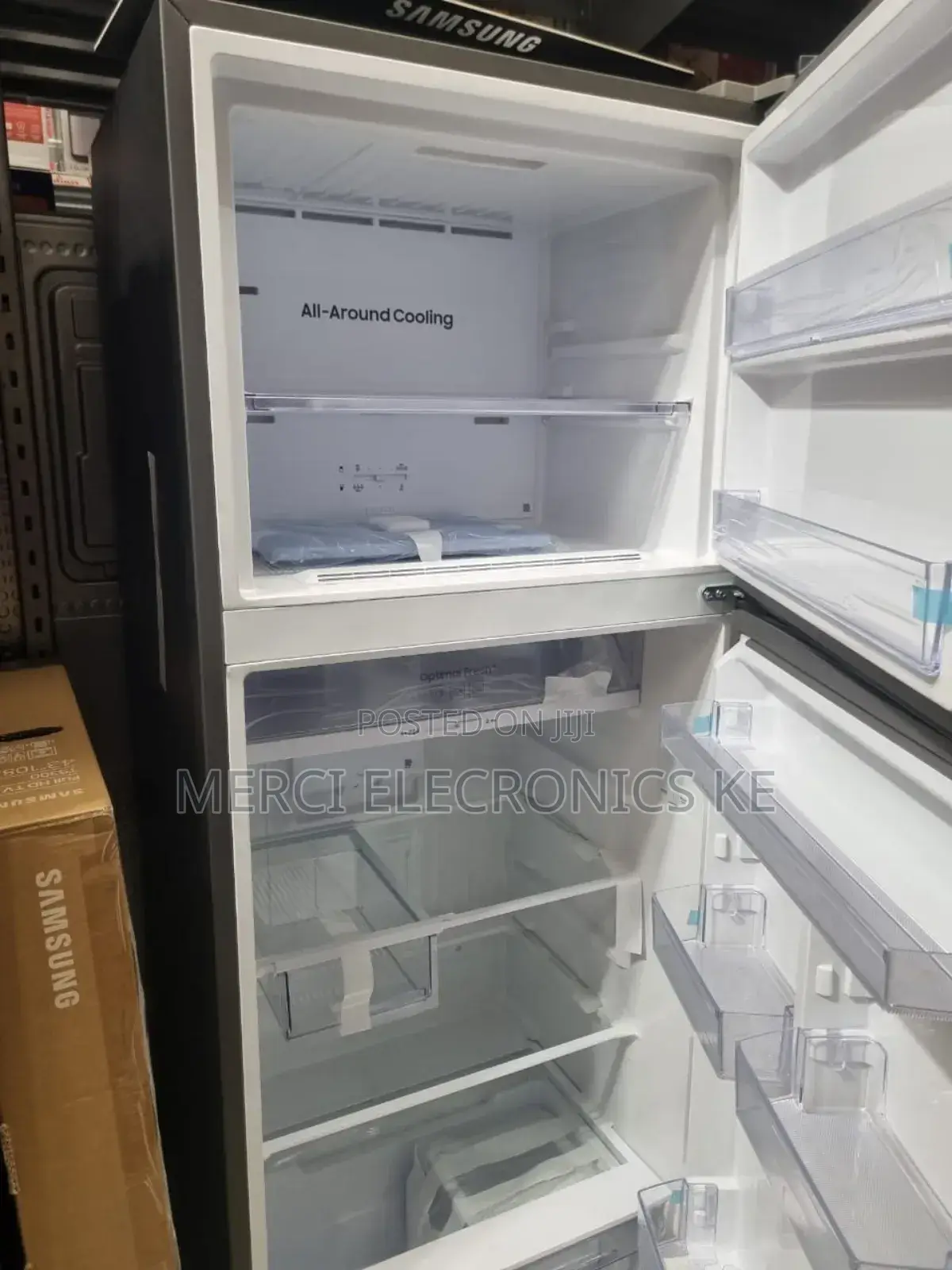 Samsung Rt47cb663122 Top Mount Freezer, 465l - Black