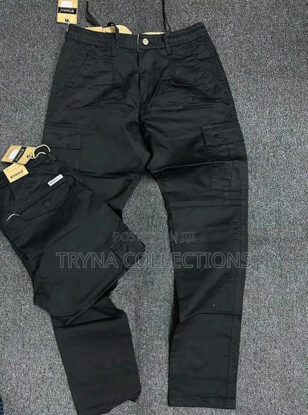 Open Legs Cargo Pants - main view