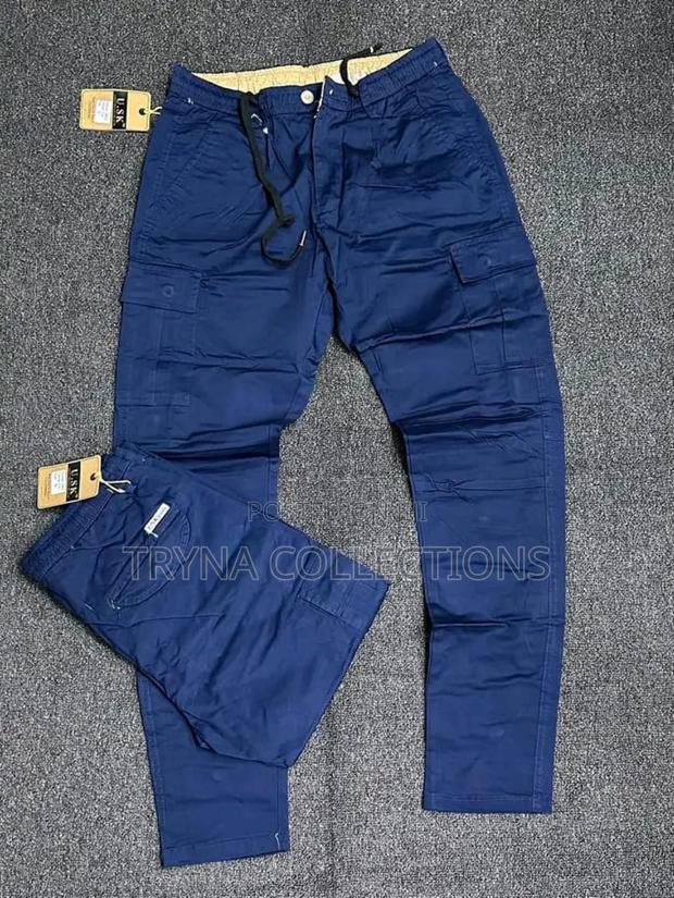Open Legs Cargo Pants - thumbnail 2