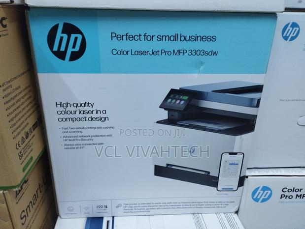 Hp MFP 3303sdw Color Laserjet Printer - main view