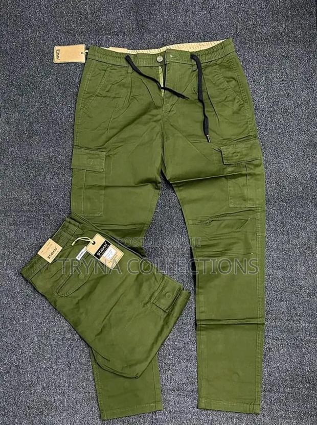 Open Legs Cargo Pants - thumbnail 4