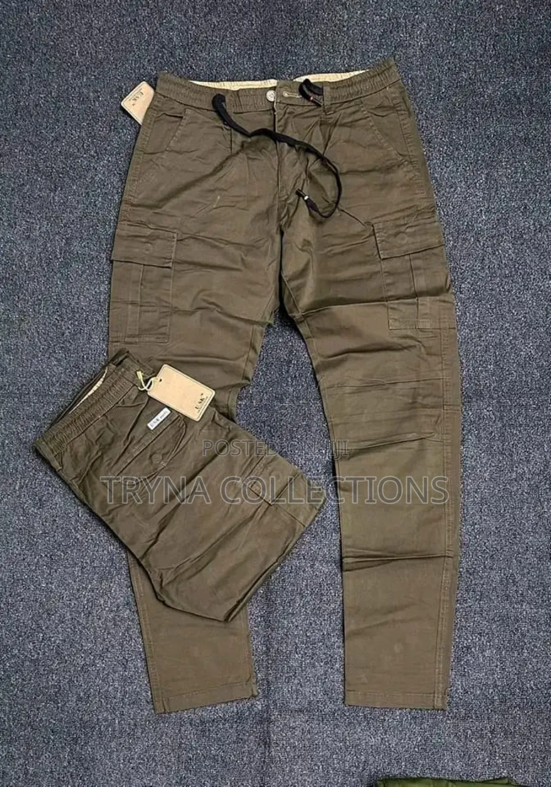 Open Legs Cargo Pants