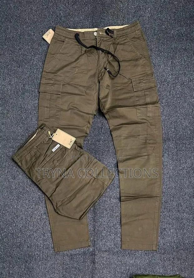 Open Legs Cargo Pants - thumbnail 5