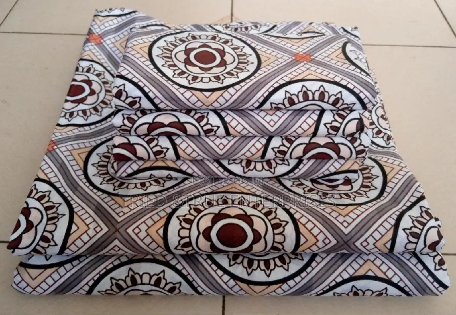 7*8 Printed Bedsheets 2flat Bedsheets 4pillowcases Ge3q
