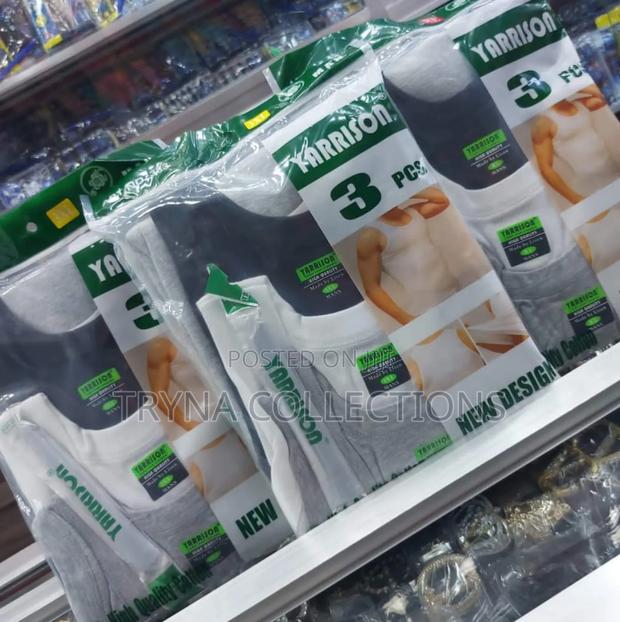 Pure Cotton Plain White And Mixed Colours Vests - thumbnail 2