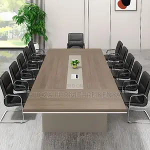 Boardroom Tables:3 Meters Manufactured Wood Conference Table