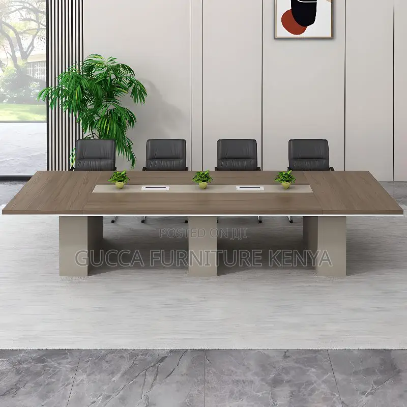 Boardroom Tables:3 Meters Manufactured Wood Conference Table