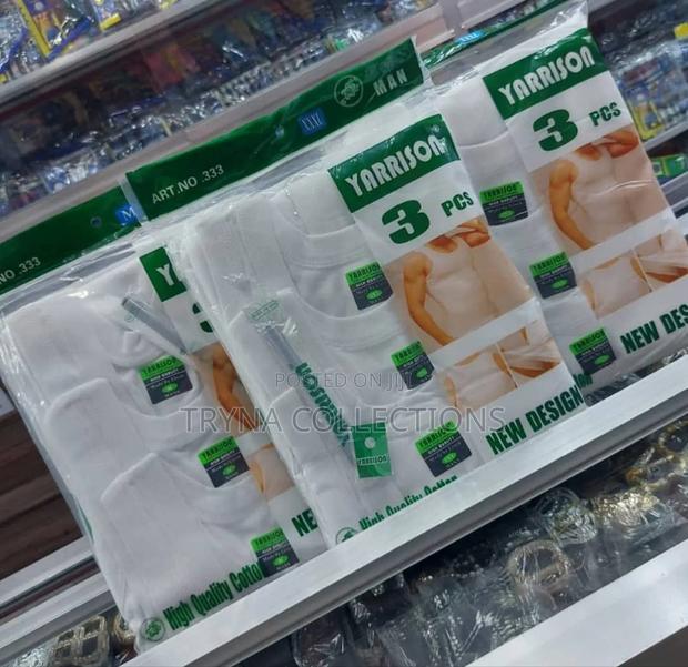 Pure Cotton Plain White And Mixed Colours Vests - thumbnail 3