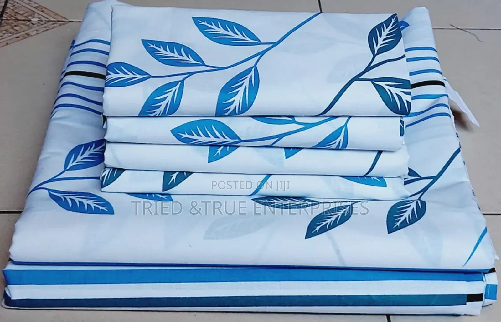 7*8 Printed Bedsheets 2flat Bedsheets 4pillowcases Kh9y