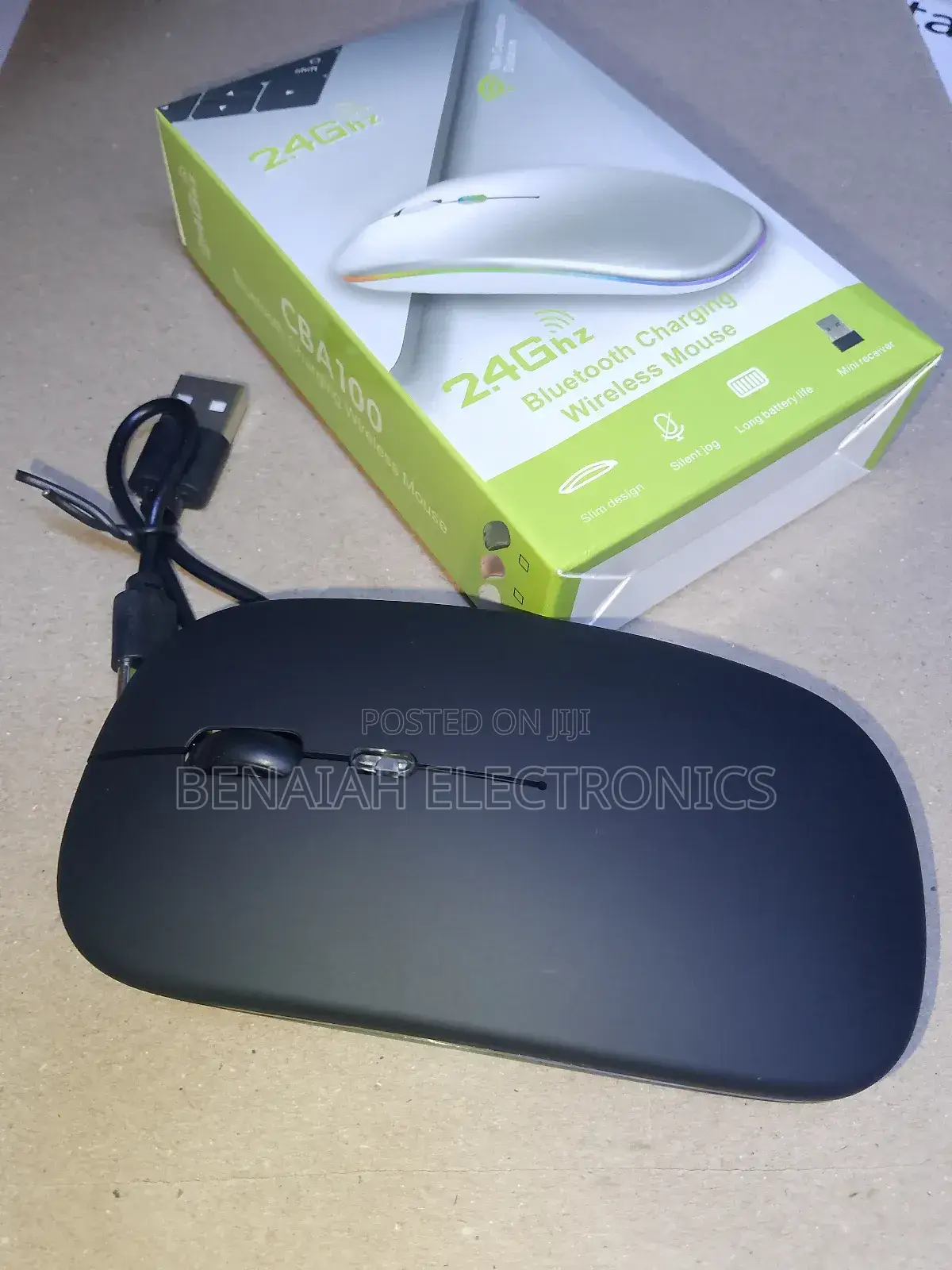 Bluetooth Charging Wireless Mouse (10 M Connection)