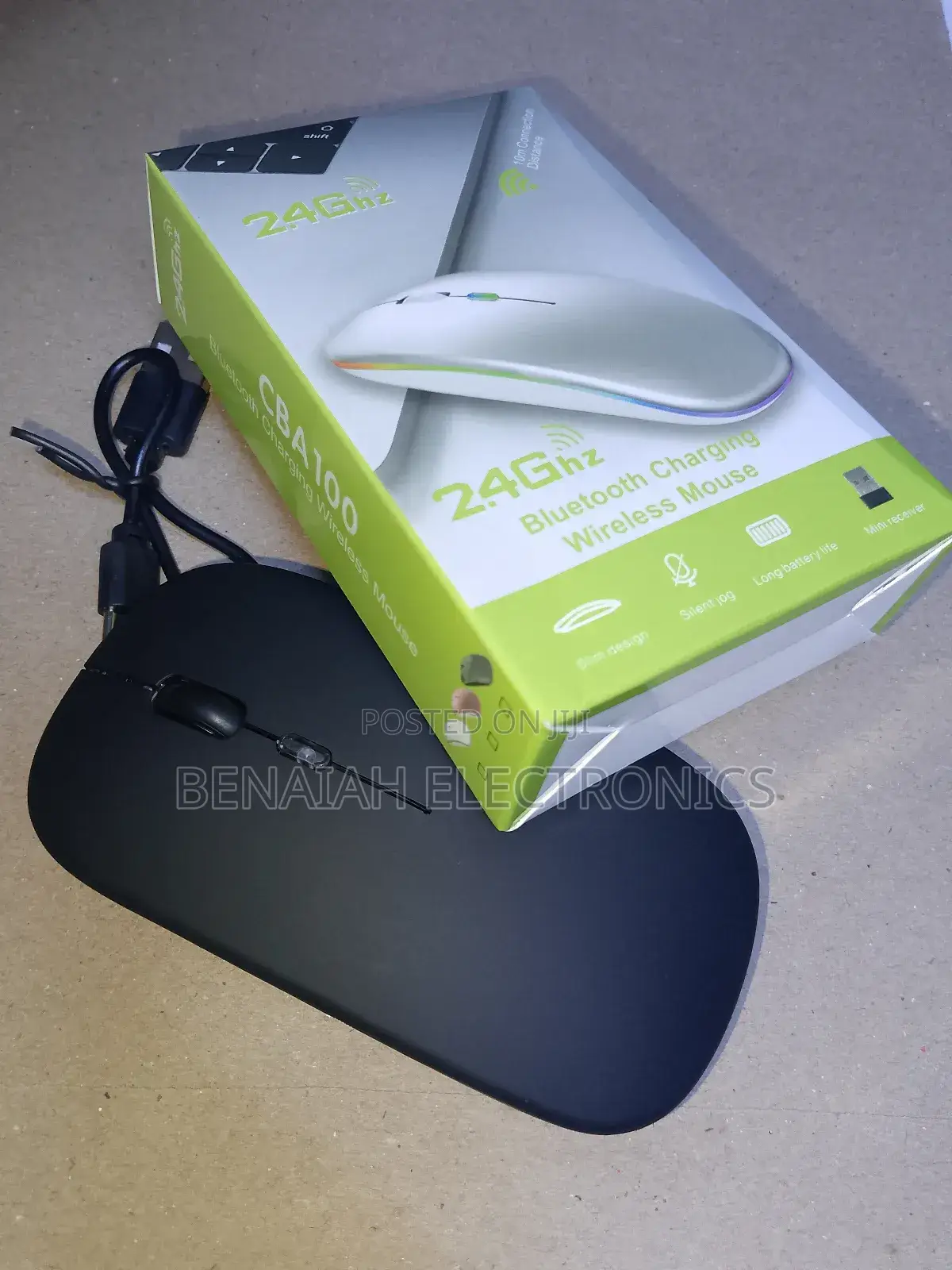 Bluetooth Charging Wireless Mouse (10 M Connection)