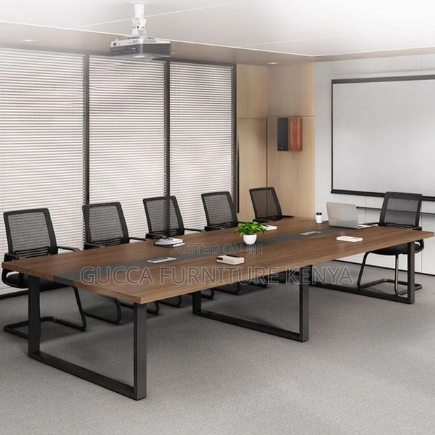 Boardroom Table:2400mm Executive Meeting Conference Table - main view