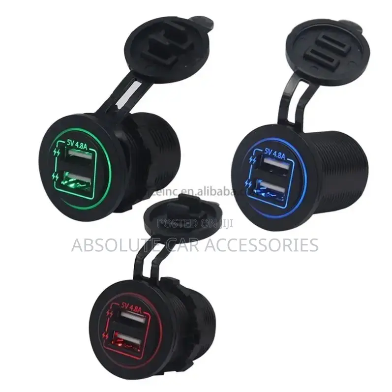 Universal High Current Car Charger (4.8A)