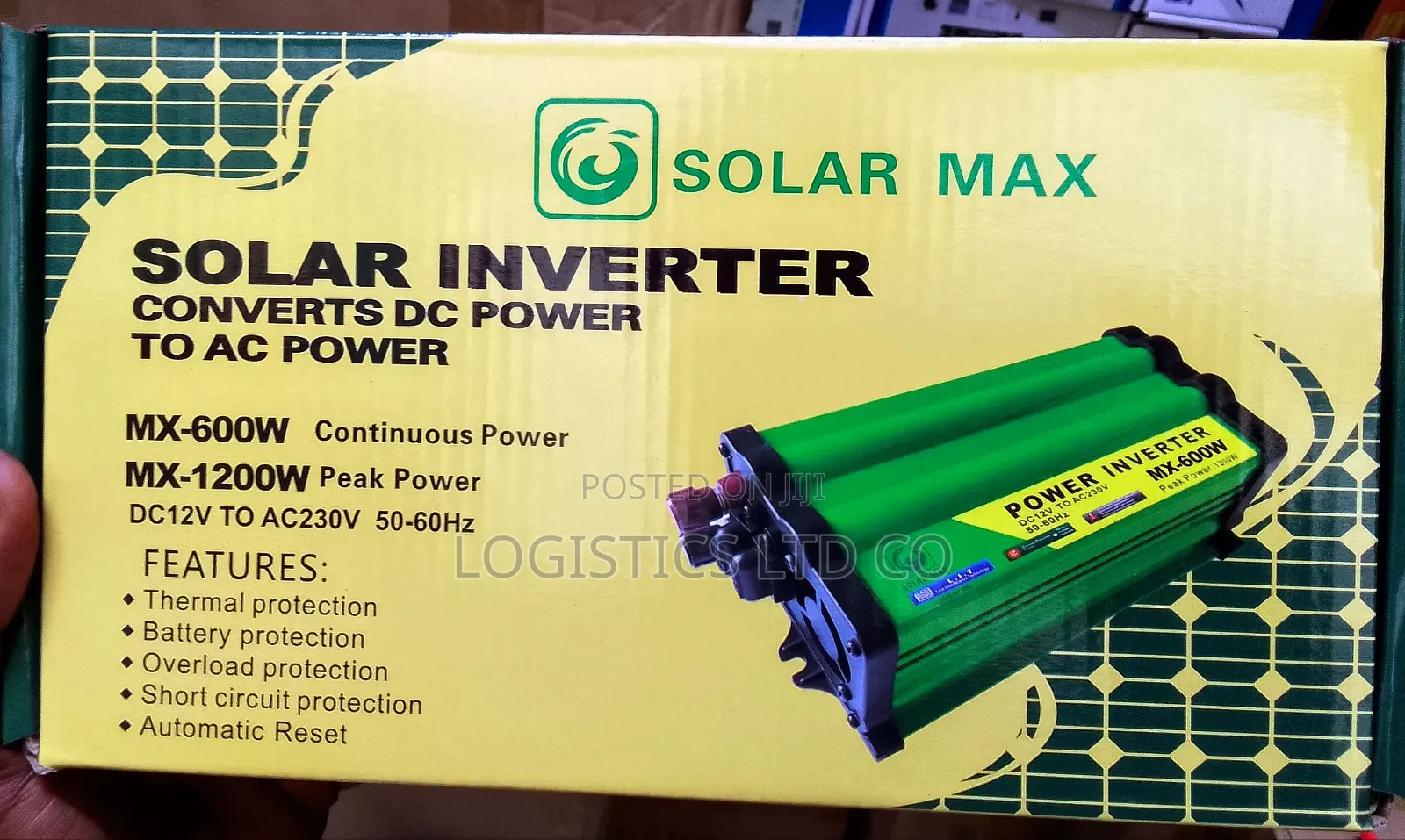 Solar Max Solar Inverter 600w-1200w 12 V