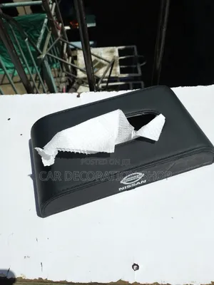 Nissan Leather Branded Saviette Holder