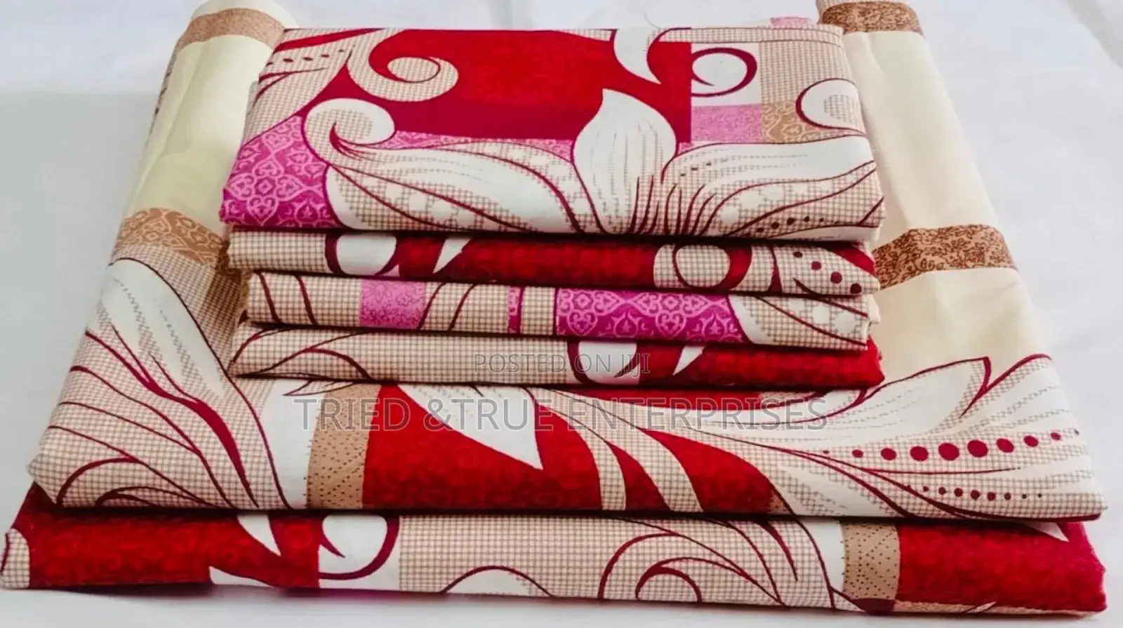 7*8 Printed Bedsheets 2flat Bedsheets 4pillowcases Vd4wq