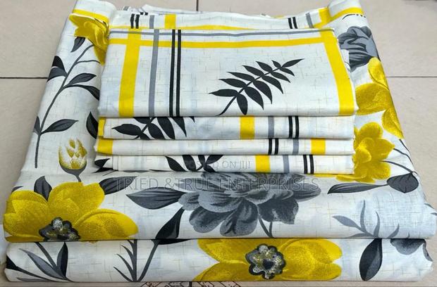 7*8 Printed Bedsheets 2flat Bedsheets 4pillowcases Qk8h - main view