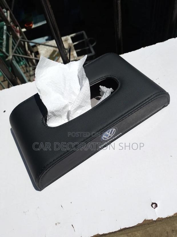 Volkswagen Branded Leather Saviette Holder