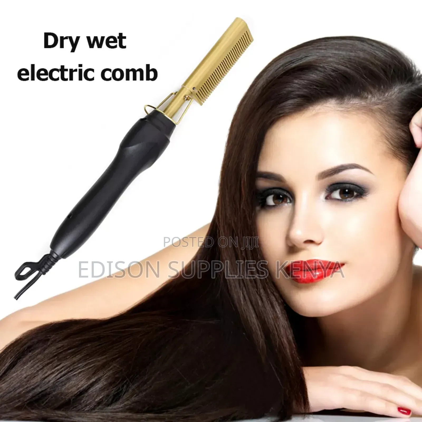 Hot Comb Golden Straight Comb for Wigs and Natural Hair. Good Quality