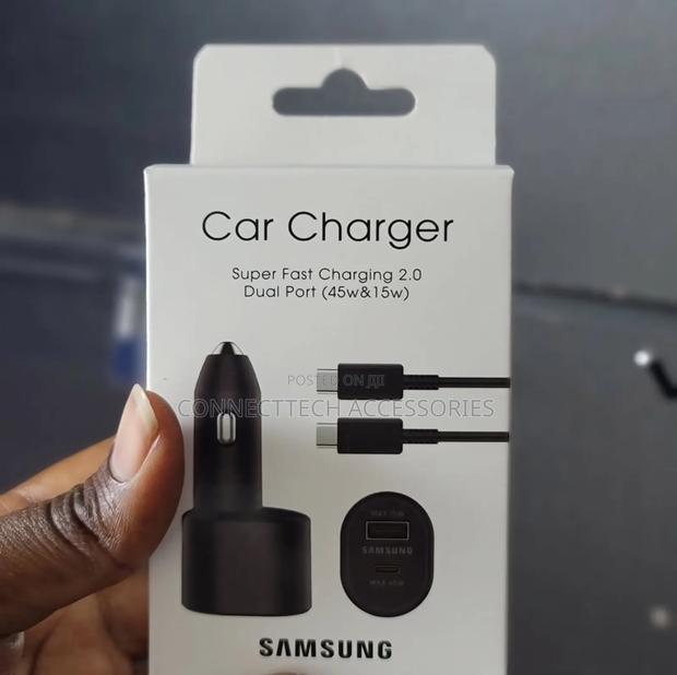 Samsung Super Fast Dual Car Charger (45W+15W)
