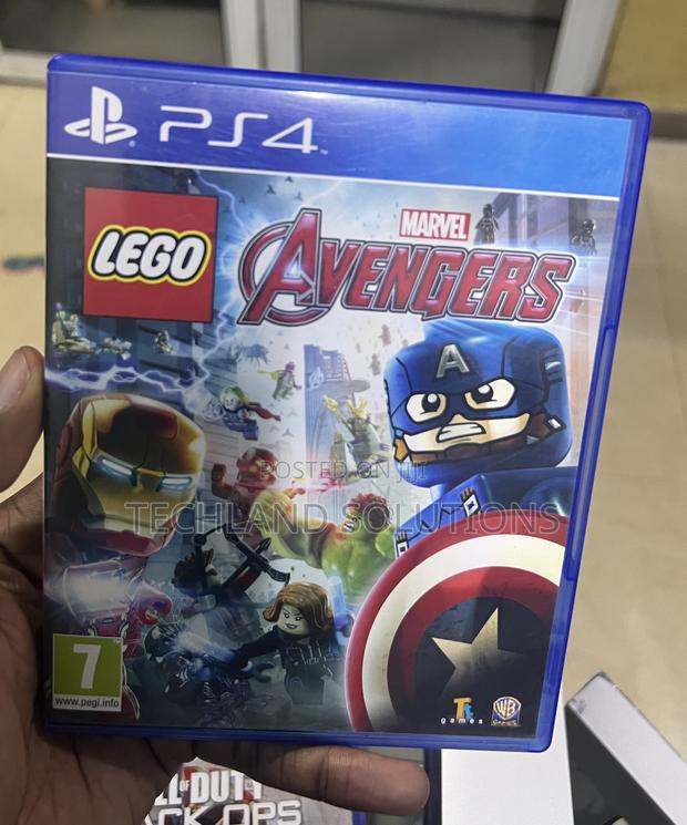 Well Used Lego Avengers Ps4 Game - main view