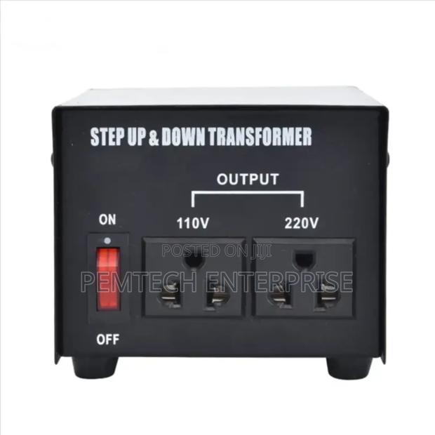 1000 Watts Step-Up Down Transformer 110 Volt 220 Volt - thumbnail 2