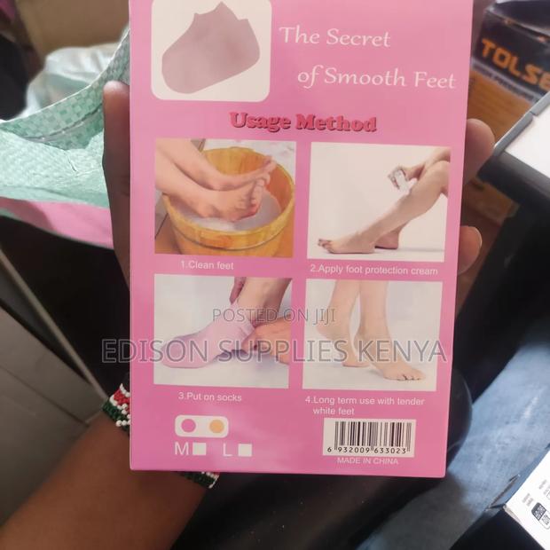 Silicone Socks for Women, Soft Gel Moisturizing Foot Socks - thumbnail 10