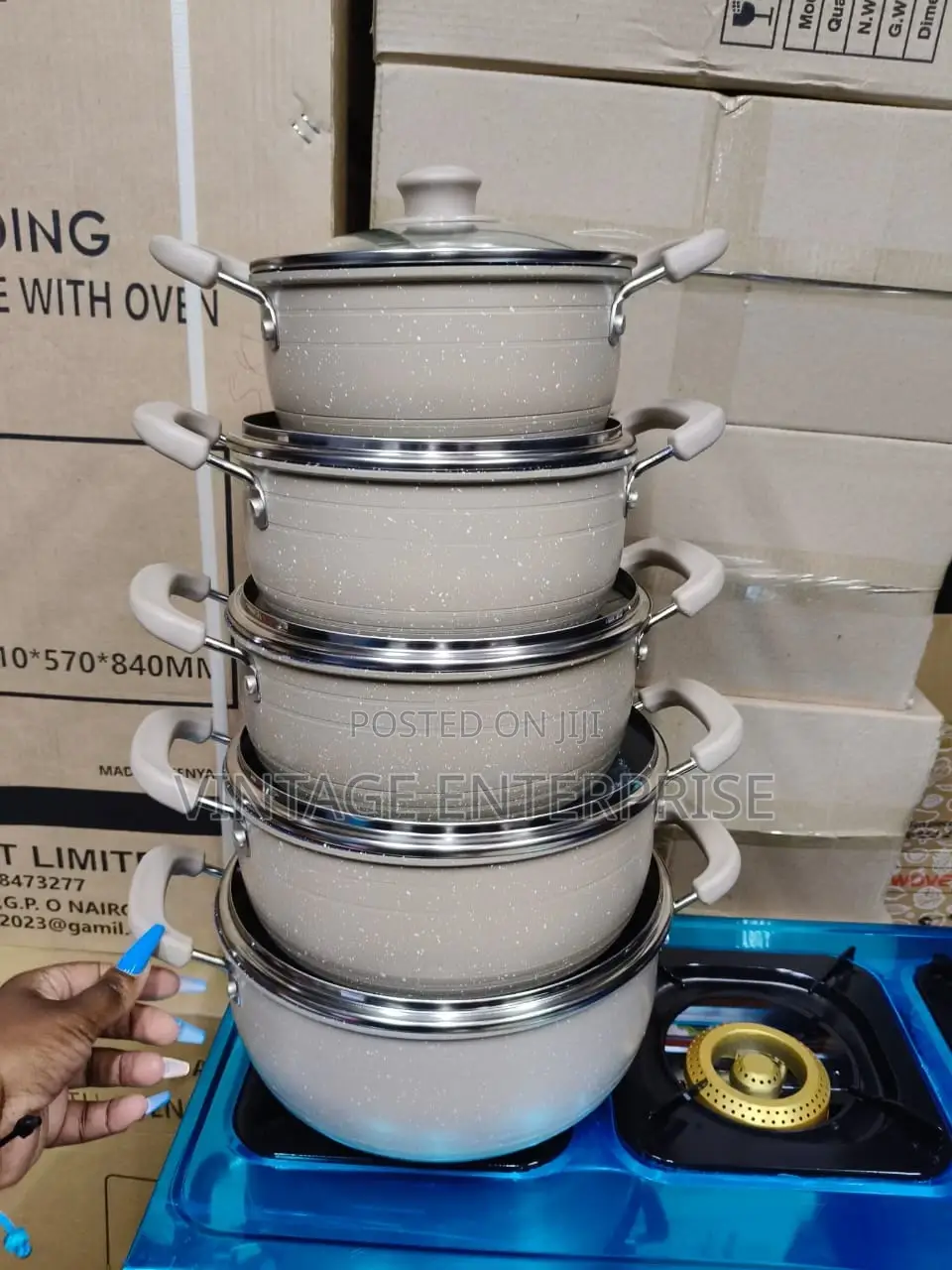 *Jp Nonstick Cookware Set New Model