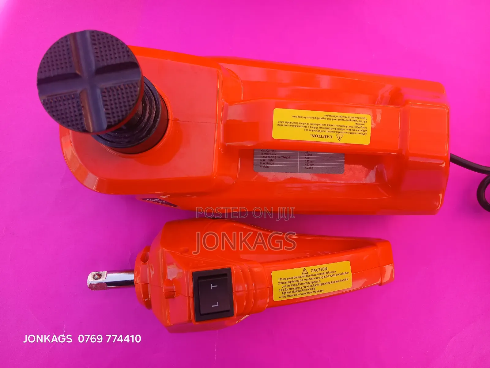 5 Tonnes Automatic Hydraulic Car Jack