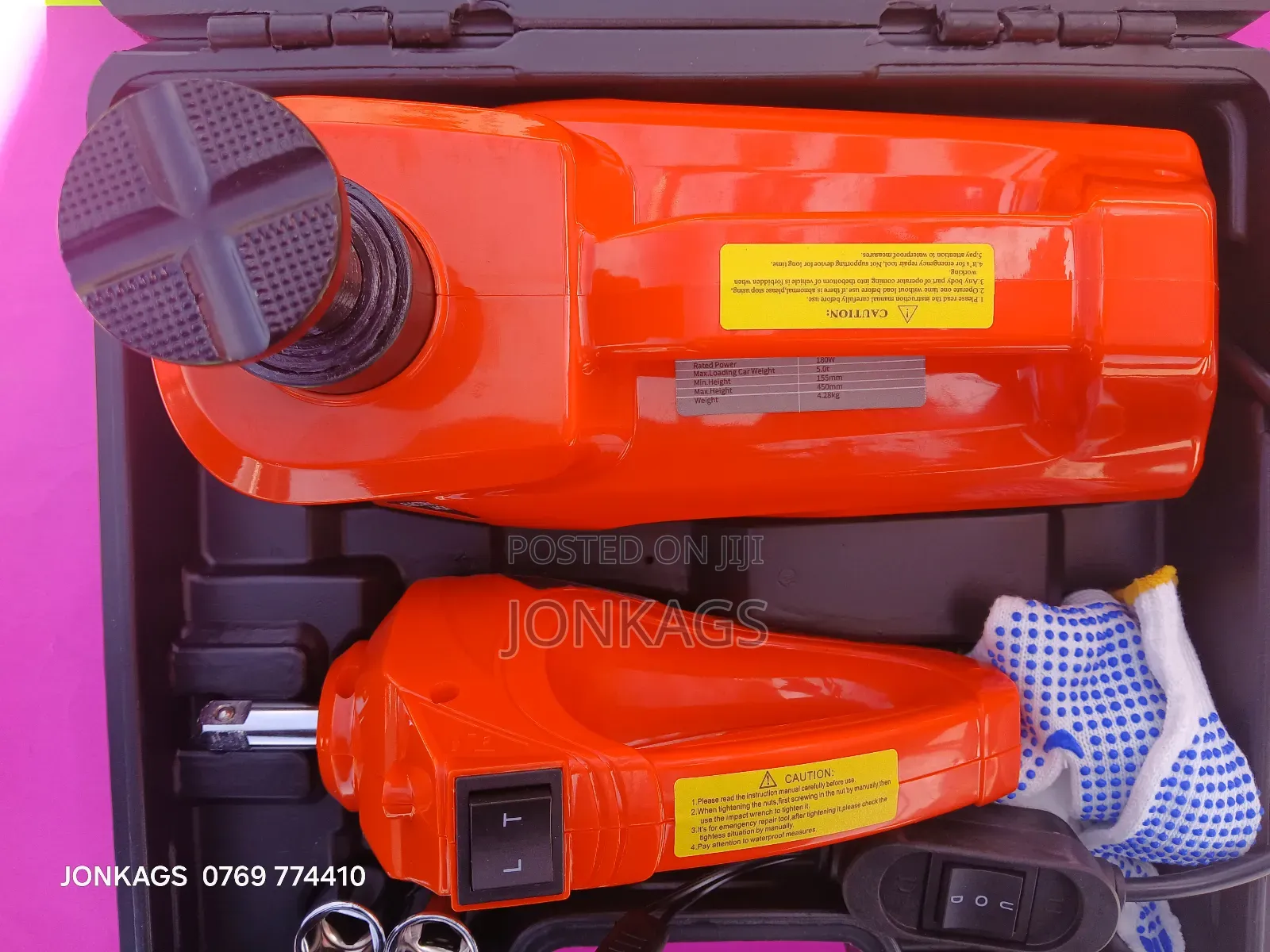 5 Tonnes Automatic Hydraulic Car Jack