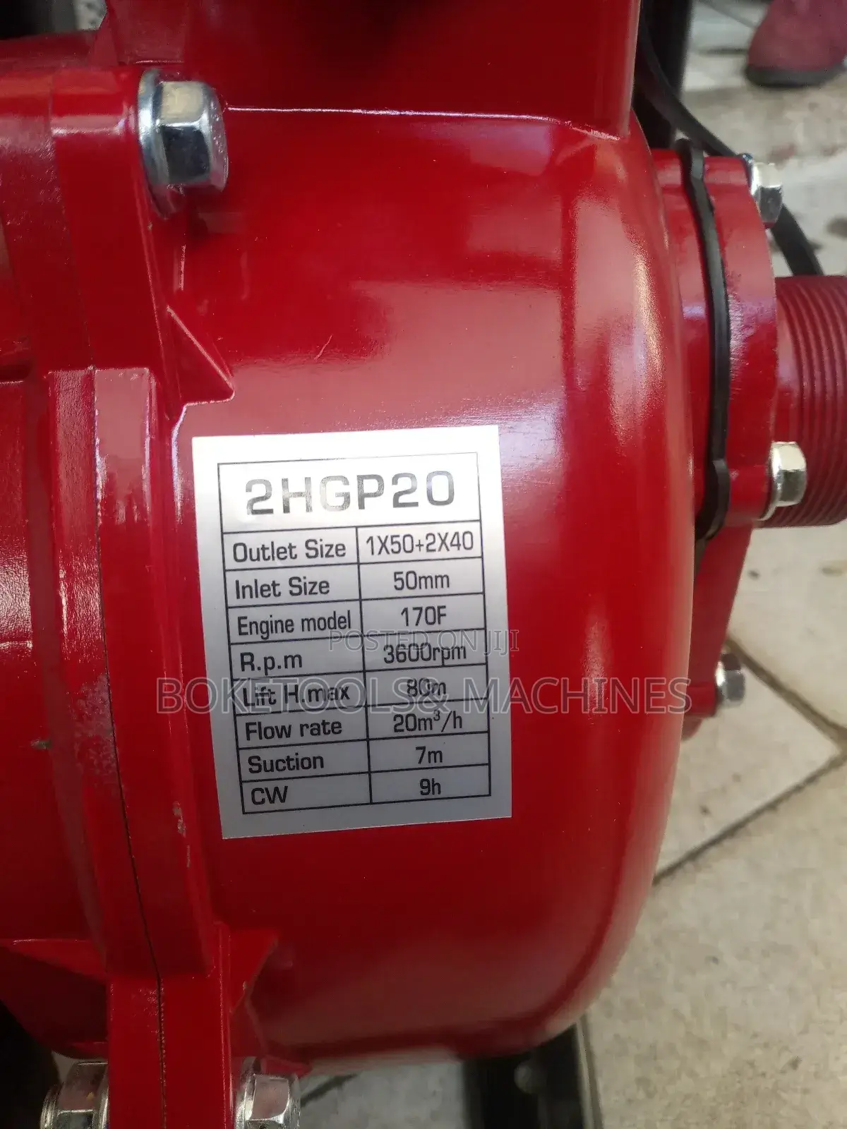 Honda 2" High Pressure Water Pump