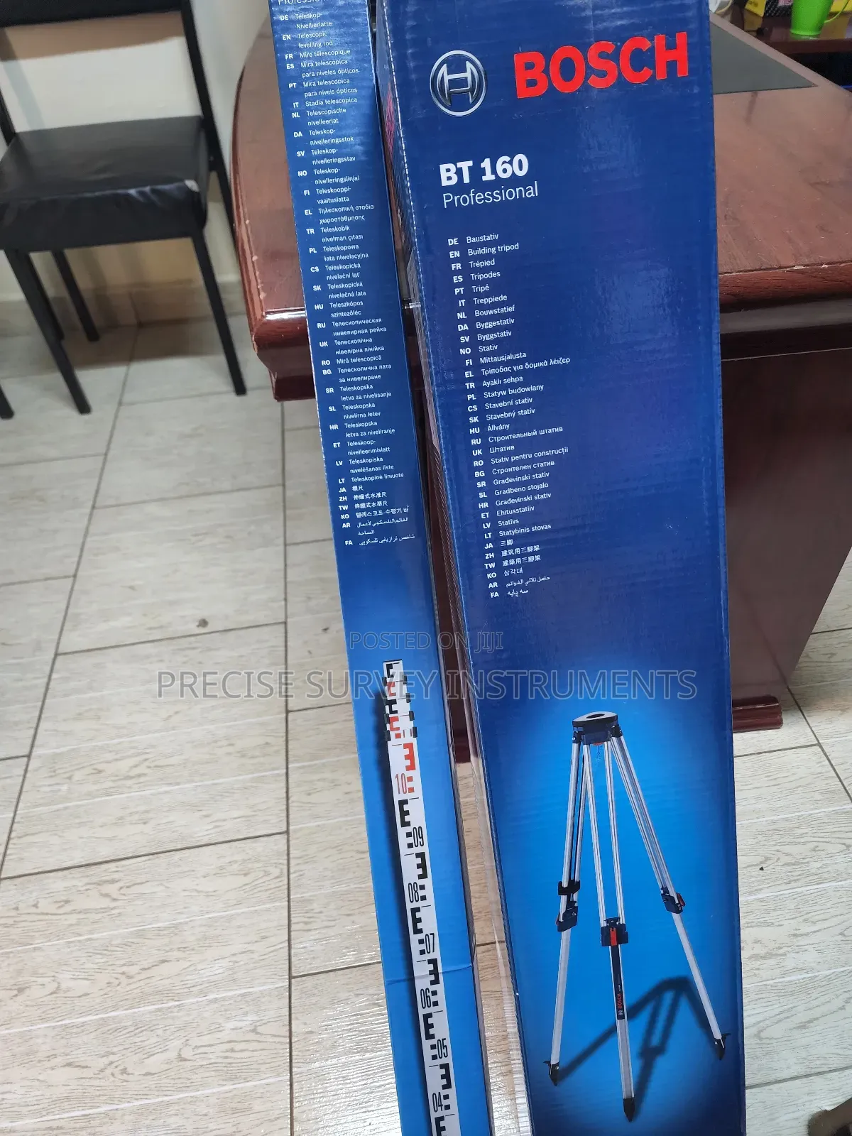 Bosch Gr 500 Telescopic Levelling Staff 5M