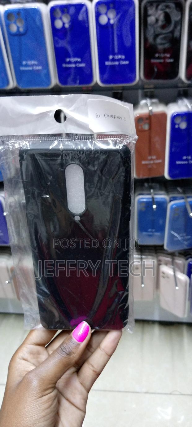 Oneplus 8 Back Cover Silicone Gel Rubber Case - main view